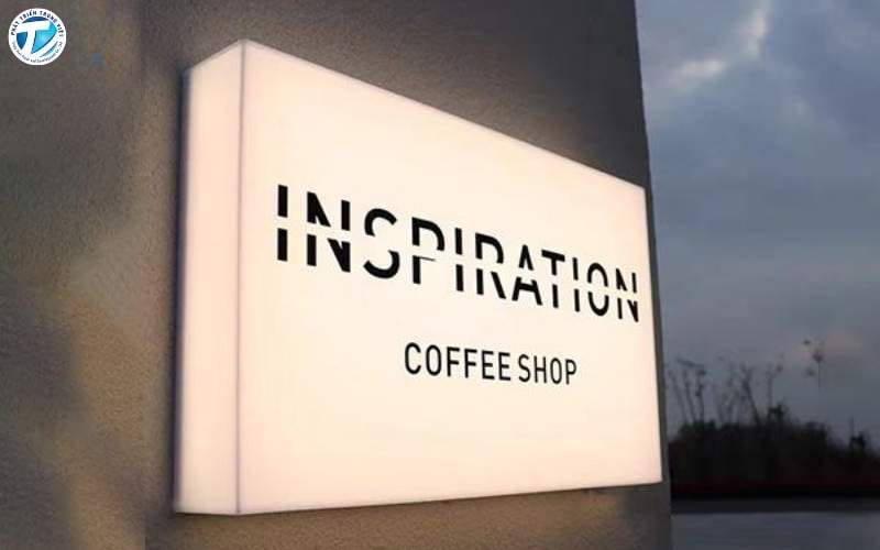 Hình ảnh cho biển quảng cáo hộp đèn mica